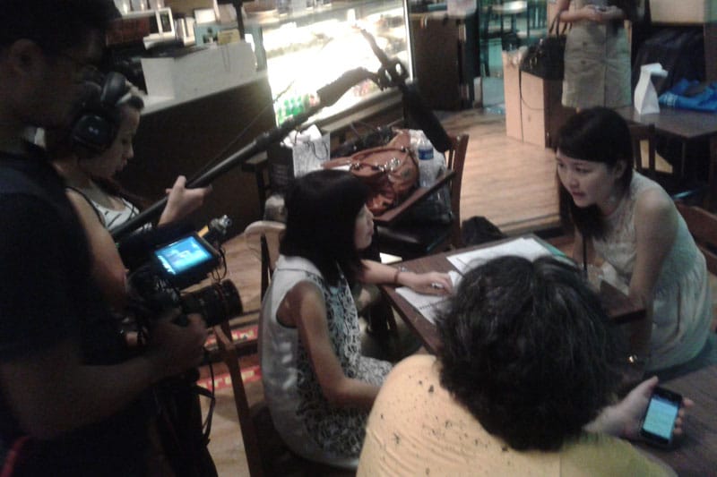 Soul Sisters: Filming Celes during one-to-one coaching