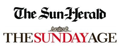 Featured in Sun Herald and The Sunday Age