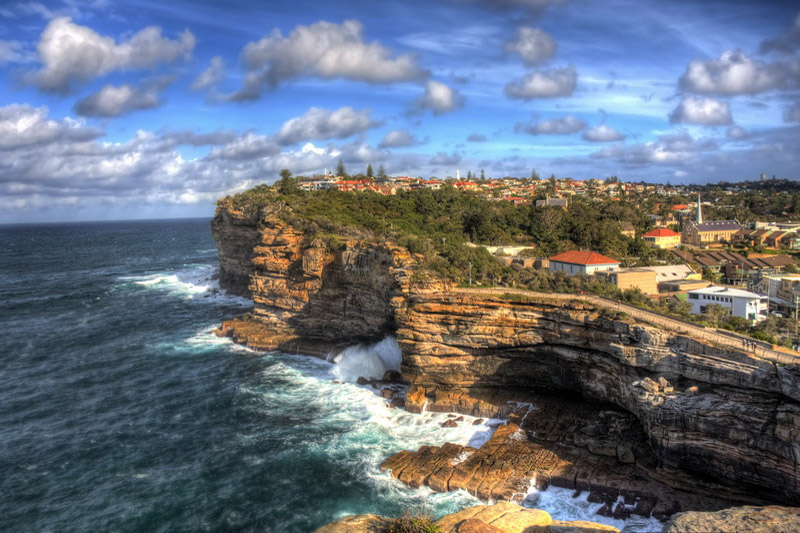 The Gap, an ocean cliff in Sydney