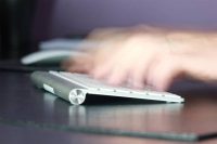Fast typing on a keyboard