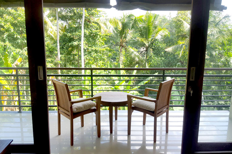 Ubud Villa: Balcony