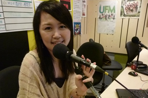 Interview in UFM100.3 Studio