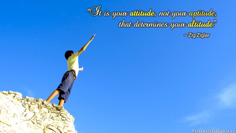 Attitude or Altitude Wallpaper