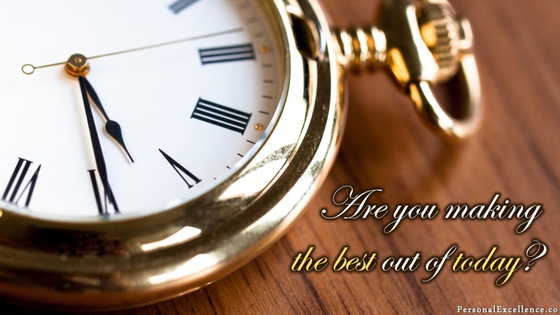 [Create Your Best Day] Wallpaper: “Are you making the best out of today?”