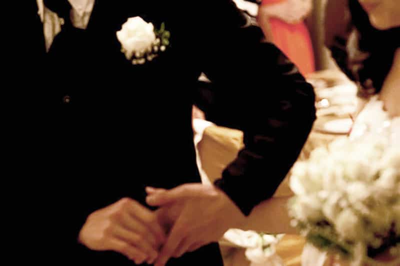 Bride hand-off