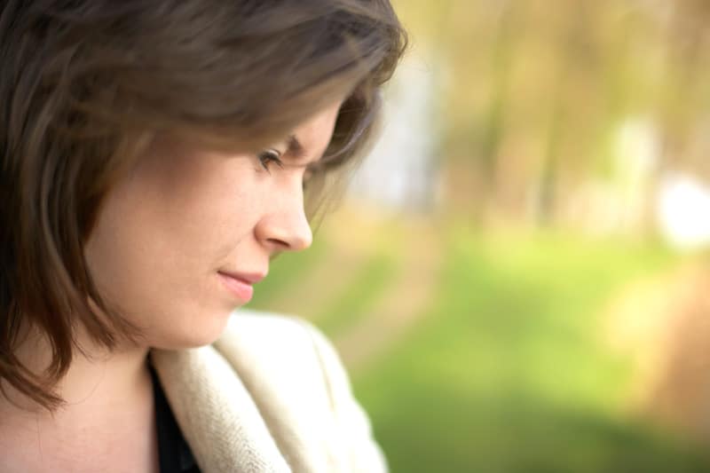 Frustrated woman