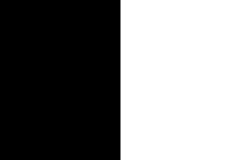 Black and White