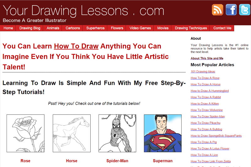 Matt Leyva's Blog: YourDrawingLessons.com